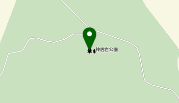 神居岩公園の地図画像