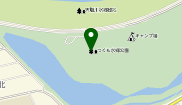 つくも水郷公園の地図画像