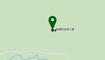 釧路町森林公園の地図画像