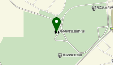 青森県総合運動公園の地図画像
