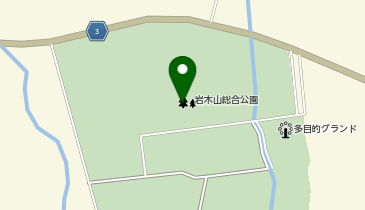 岩木山総合公園の地図画像