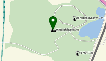南部山健康運動公園の地図画像