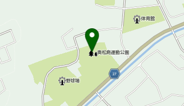 奥松島運動公園の地図画像