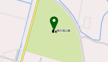 鳥の海公園の地図画像