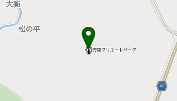 万葉クリエートパークの地図画像