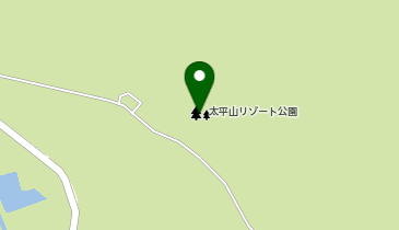 太平山リゾート公園の地図画像