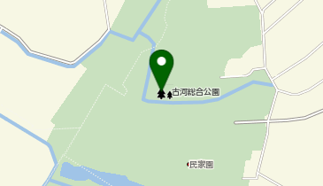 古河総合公園の地図画像