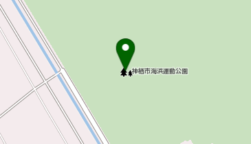 海浜運動公園の地図画像