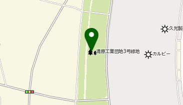 清原工業団地3号緑地の地図画像