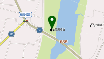 思川緑地の地図画像