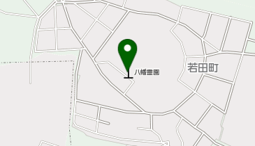 八幡霊園の地図画像