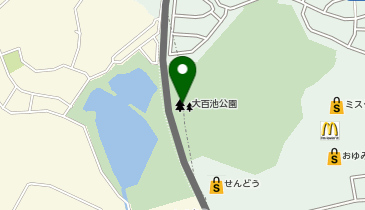 大百池公園の地図画像