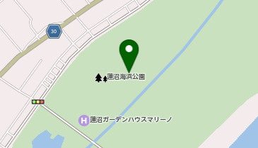 千葉県立蓮沼海浜公園の地図画像