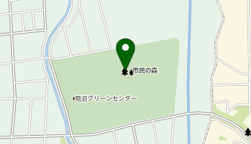 市民の森・見沼グリーンセンターの地図画像