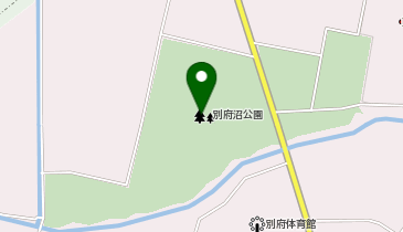 別府沼公園の地図画像