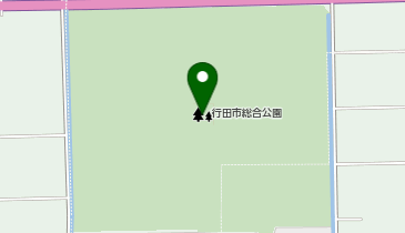 行田市総合公園の地図画像