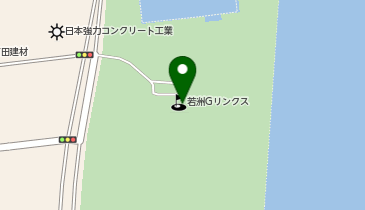 若洲海浜公園 ゴルフリンクスの地図画像