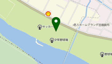 多摩川緑地の地図画像