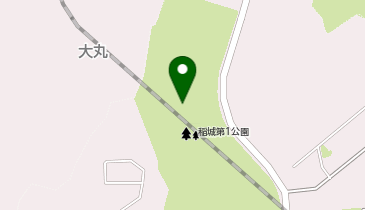 城山公園の地図画像