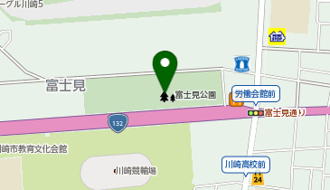 富士見公園の地図画像