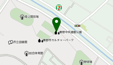 中央運動公園の地図画像