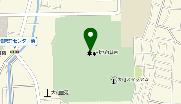 引地台公園の地図画像