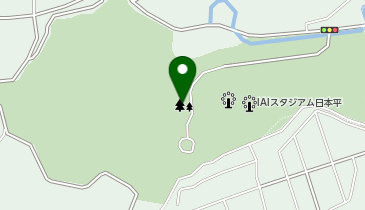 清水日本平運動公園の地図画像