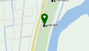 天竜川緑地の地図画像