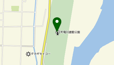 天竜川運動公園の地図画像