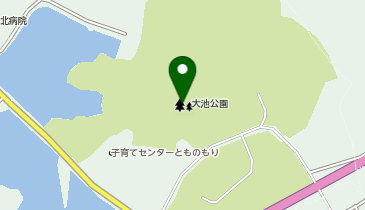 大池公園の地図画像
