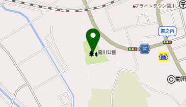 菊川運動公園の地図画像