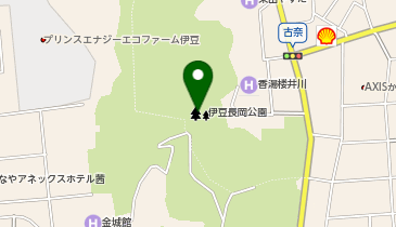 源氏山公園の地図画像