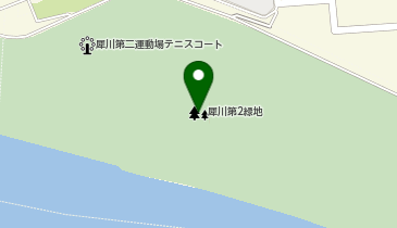 犀川第二緑地の地図画像
