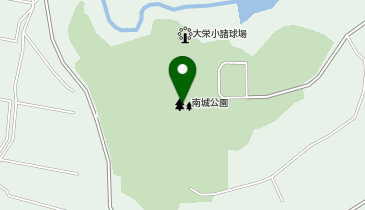 南城公園の地図画像