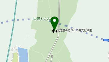 北信濃ふるさとの森文化公園の地図画像
