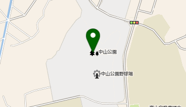 中山公園の地図画像