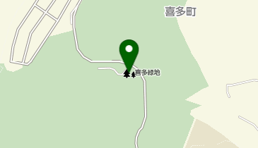 喜多緑地の地図画像