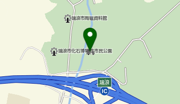 瑞浪市民公園の地図画像