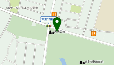 大池公園の地図画像