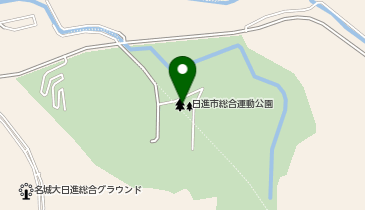 日進市総合運動公園の地図画像