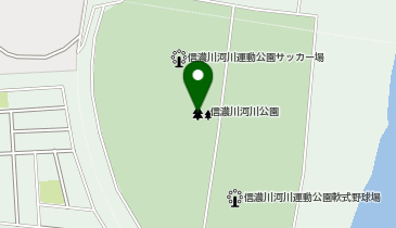 信濃川河川公園の地図画像