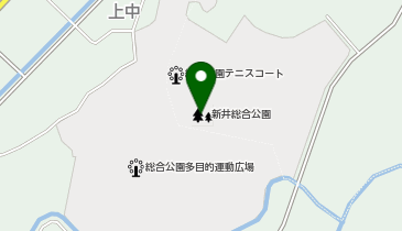 新井総合公園の地図画像