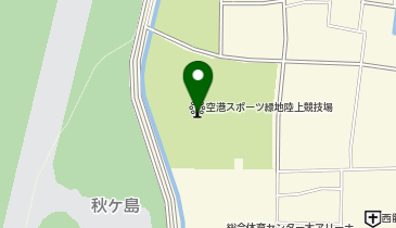 富山県空港スポーツ緑地の地図画像