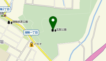 北部公園の地図画像