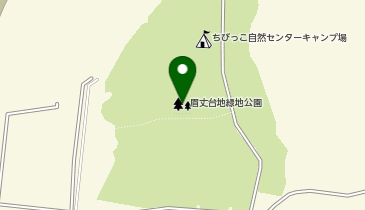 眉丈台地自然緑地公園の地図画像