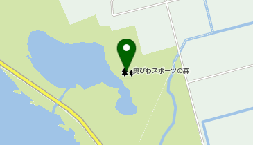 奥びわスポーツの森の地図画像