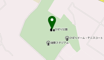 ひばり公園の地図画像