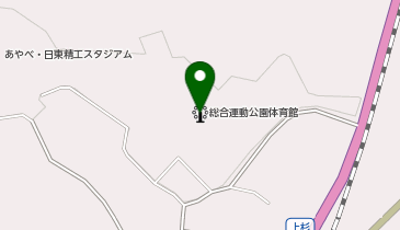 綾部総合運動公園の地図画像