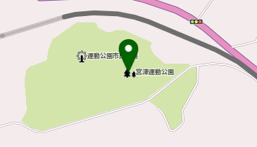 宮津運動公園の地図画像