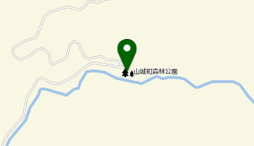 山城町森林公園の地図画像